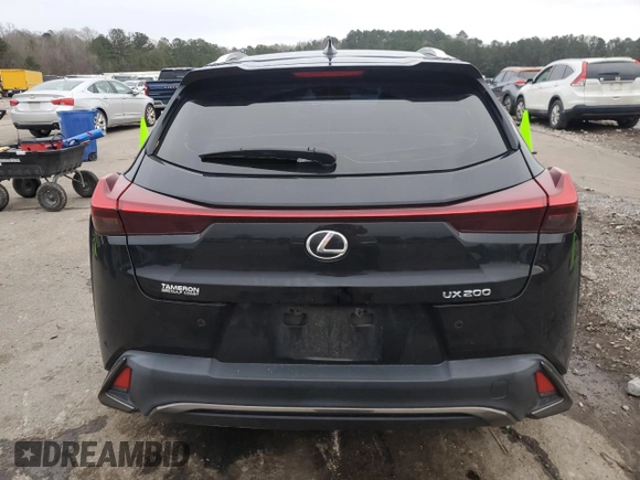 2022 Lexus UX with VIN JTHE3JBH8N2054534, listed as a Copart auction lot 42999155 with 40,210 mi miles and Salvage Title. Bid and sale history available at carsss.com. Image 6.