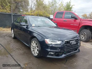 2016 Audi A4 Premium with VIN WAUBFAFL5GN011181, listed as a IAAI auction lot 40725757 with 86,435 mi miles. Bid and sale history available at carsss.com. Image 1.