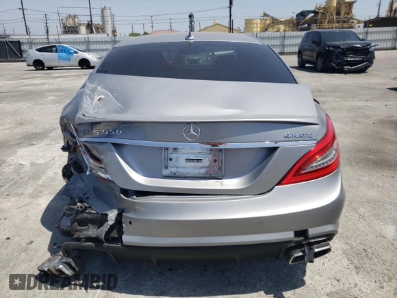 2014 Mercedes-Benz CLS-Class CLS 550 with VIN WDDLJ9BB5EA125371, listed as a Copart auction lot 58952884 with 145,938 mi miles and Salvage Title. Bid and sale history available at carsss.com. Image 6.