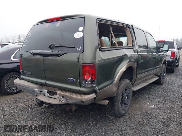 2002 Ford Excursion Limited с VIN 1FMNU43S02ED21911, выставлен на аукционе IAAI как лот 41318676 с пробегом 423 528 миль миль и . История ставок и продаж доступна на DreamBid. Изображение 4.