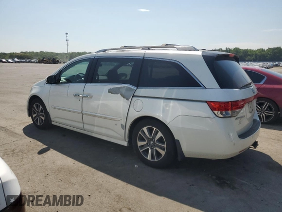 2014 Honda Odyssey Touring with VIN 5FNRL5H93EB041813, listed as a Copart auction lot 63920265 with 153,405 mi miles and Clean title. Bid and sale history available at DreamBid. Image 2.
