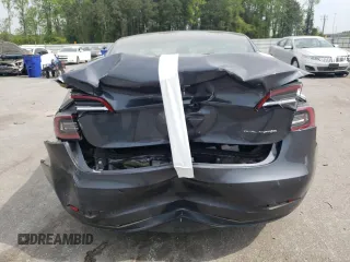 2018 Tesla Model 3 Long Range Battery with VIN 5YJ3E1EBXJF100415, listed as a Copart auction lot 53295825 with Not Provided miles and Salvage Title. Bid and sale history available at DreamBid. Image 6.