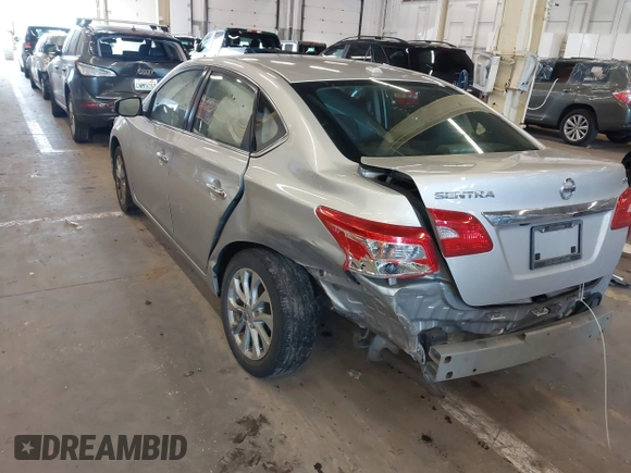 2019 Nissan Sentra S with VIN 3N1AB7AP0KY428309, listed as a IAAI auction lot 41725797 with 103,049 mi miles and . Bid and sale history available at DreamBid. Image 3.