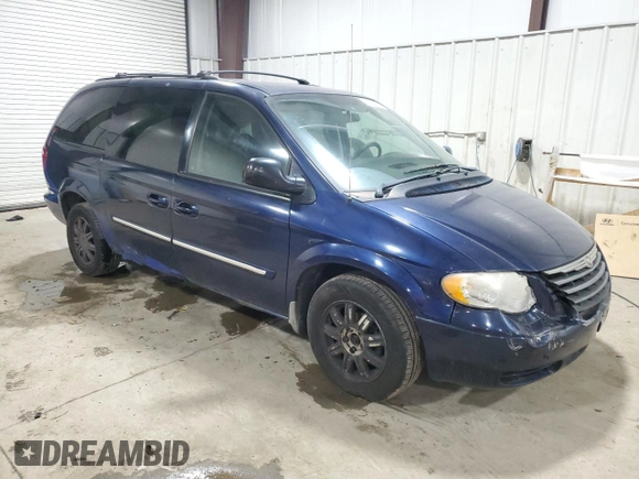 2006 Chrysler Town & Country LWB Touring with VIN 2A4GP54L06R809390, listed as a Copart auction lot 74924714 with 130,558 mi miles and Salvage Title. Bid and sale history available at carsss.com. Image 4.