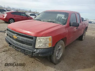 2012 Chevrolet Silverado 1500 Work Truck with VIN 1GCRKPE70CZ107159, listed as a Copart auction lot 81352114 with 142,507 mi miles and Salvage Title. Bid and sale history available at DreamBid. Image 1.