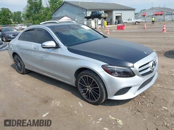 2020 Mercedes-Benz C 300 z VIN W1KWF8EB6LR599901, wystawiony jako IAAI lot #42616247 z przebiegiem 74 966 mil mil oraz . Historia ofert i sprzedaży dostępna na DreamBid. Obrazek 1.