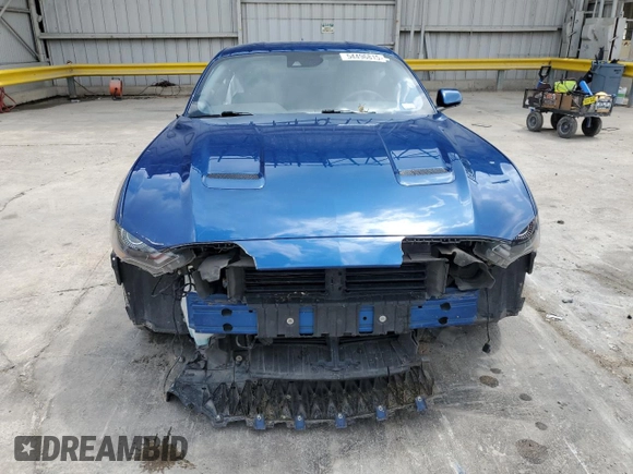 2022 Ford Mustang EcoBoost with VIN 1FA6P8TH7N5110260, listed as a Copart auction lot 54496815 with 69,210 mi miles and Salvage title. Bid and sale history available at DreamBid. Image 5.