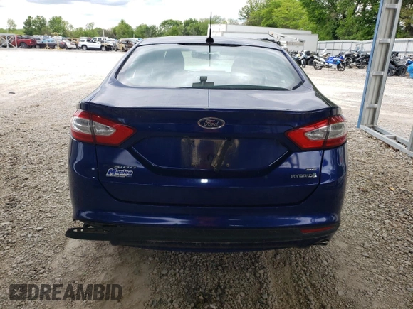 2013 Ford Fusion SE Hybrid with VIN 3FA6P0LU6DR222283, listed as a Copart auction lot 55337745 with 137,923 mi miles and Salvage title. Bid and sale history available at DreamBid. Image 6.