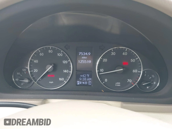 2007 Mercedes-Benz C 280 Luxury with VIN WDBRF92H67F903191, listed as a IAAI auction lot 41112114 with 125,519 mi miles and . Bid and sale history available at DreamBid. Image 7.