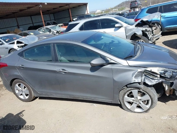 2013 Hyundai Elantra GLS PZEV with VIN 5NPDH4AE6DH357199, listed as a IAAI auction lot 41788694 with 161,467 mi miles. Bid and sale history available at carsss.com. Image 14.