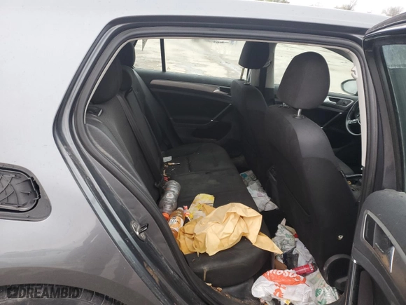 2016 Volkswagen Golf TSI SE with VIN 3VW217AU6GM043584, listed as a Copart auction lot 51722765 with 130,640 mi miles and Clean Title. Bid and sale history available at carsss.com. Image 10.