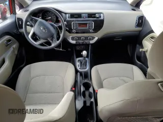 2017 Kia Rio LX with VIN KNADM4A34H6034535, listed as a Copart auction lot 45338195 with 123,459 mi miles and Salvage Title. Bid and sale history available at carsss.com. Image 8.