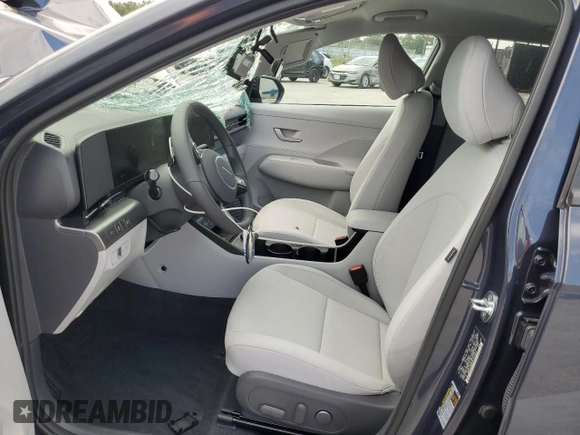 2024 Hyundai Kona SEL with VIN KM8HC3AB6RU106384, listed as a Copart auction lot 69511514 with 2,651 mi miles and Salvage Title. Bid and sale history available at DreamBid. Image 7.