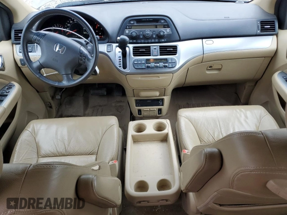 2008 Honda Odyssey EX-L with VIN 5FNRL387X8B116661, listed as a Copart auction lot 52954075 with 177,100 mi miles and Salvage Title. Bid and sale history available at carsss.com. Image 8.