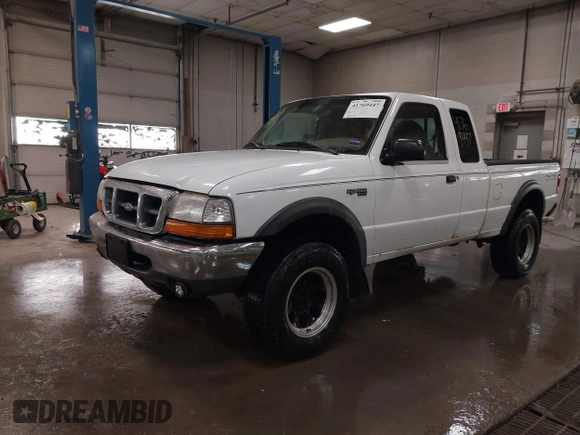 2000 Ford Ranger XLT with VIN 1FTZR15X4YPA57023, listed as a IAAI auction lot 41769447 with 159,655 mi miles and . Bid and sale history available at DreamBid. Image 2.