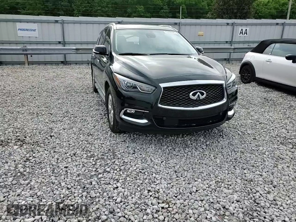 2019 Infiniti QX60 Luxe with VIN 5N1DL0MN7KC561596, listed as a Copart auction lot 53756085 with 77,041 mi miles and Salvage title. Bid and sale history available at DreamBid. Image 15.