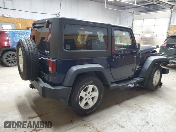2013 Jeep Wrangler Sport with VIN 1C4AJWAG4DL501929, listed as a Copart auction lot 61940245 with 85,345 mi miles and Clean title. Bid and sale history available at DreamBid. Image 3.