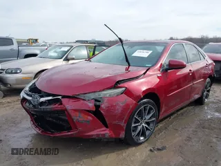 2016 Toyota Camry XSE with VIN 4T1BK1FK7GU574675, listed as a IAAI auction lot 41836706 with 102,684 mi miles. Bid and sale history available at carsss.com. Image 2.