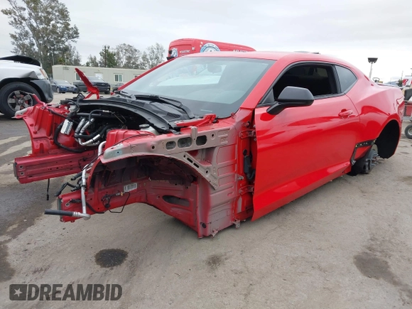 2021 Chevrolet Camaro 1SS with VIN 1G1FF1R75M0139537, listed as a IAAI auction lot 42056795 with Not Provided miles and . Bid and sale history available at DreamBid. Image 17.