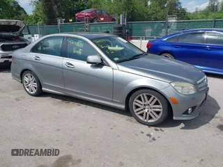 2008 Mercedes-Benz C 300 Sport with VIN WDDGF81X98F094109, listed as a IAAI auction lot 42191531 with 228,736 mi miles and . Bid and sale history available at carsss.com. Image 1.
