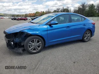 2017 Hyundai Elantra SE with VIN 5NPD84LFXHH130254, listed as a Copart auction lot 63289295 with 62,020 mi miles and Salvage title. Bid and sale history available at DreamBid. Image 1.