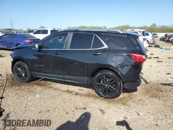 2021 Chevrolet Equinox LT with VIN 2GNAXUEV1M6111978, listed as a Copart auction lot 56054565 with 74,436 mi miles and Salvage title. Bid and sale history available at DreamBid. Image 2.