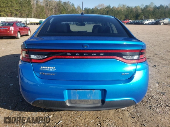 2016 Dodge Dart SXT z VIN 1C3CDFBB7GD564612, wystawiony jako Copart lot #51389005 z przebiegiem 123 629 mil mil oraz Szkoda całkowita • Salvage title. Historia ofert i sprzedaży dostępna na DreamBid. Obrazek 6.
