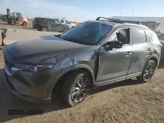 2025 Mazda CX-5 2.5 S Premium Plus Package with VIN JM3KFBEM1S0585647, listed as a Copart auction lot 48638255 with 1,746 mi miles and Salvage Title. Bid and sale history available at carsss.com. Image 1.