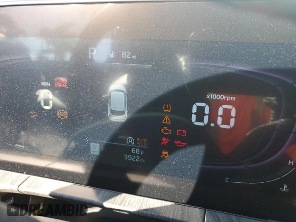 2024 Kia Telluride EX with VIN 5XYP34GC9RG564038, listed as a Copart auction lot 87789455 with 3,922 mi miles and Salvage Title. Bid and sale history available at DreamBid. Image 9.