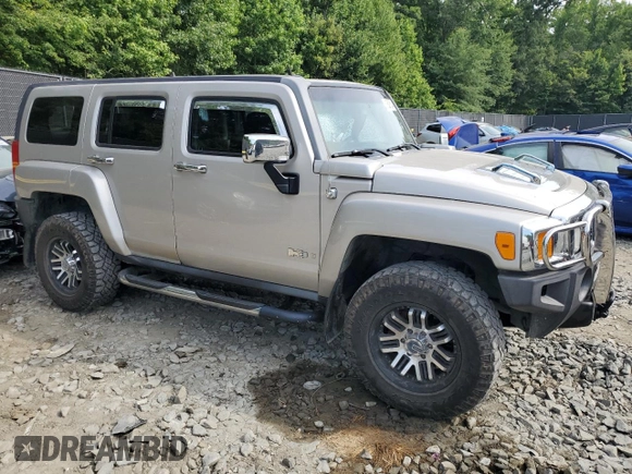 2006 Hummer H3 with VIN 5GTDN136668197039, listed as a Copart auction lot 60621614 with 209,051 mi miles and Salvage Title. Bid and sale history available at carsss.com. Image 4.