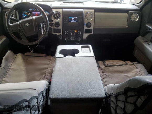 2013 Ford F-150 XL with VIN 1FTFW1CF1DFA60838, listed as a Copart auction lot 54745525 with 226,670 mi miles and Salvage Title. Bid and sale history available at carsss.com. Image 8.