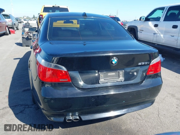 2007 BMW 5 Series 530i with VIN WBANE73517CM44520, listed as a IAAI auction lot 41840677 with 159,409 mi miles. Bid and sale history available at carsss.com. Image 16.