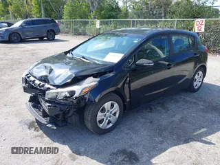 2017 Kia Forte5 LX with VIN KNAFK5A86H5699782, listed as a IAAI auction lot 41996763 with 80,974 mi miles. Bid and sale history available at carsss.com. Image 18.