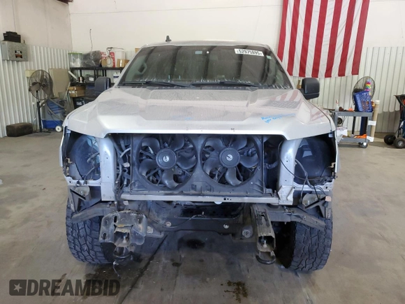 2019 Ford F-150 XL with VIN 1FTEW1E51KFA66376, listed as a Copart auction lot 52975895 with 136,957 mi miles and Salvage Title. Bid and sale history available at carsss.com. Image 5.