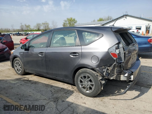2016 Toyota Prius Two with VIN JTDZN3EU7GJ054390, listed as a Copart auction lot 53652895 with 54,317 mi miles and Salvage Title. Bid and sale history available at DreamBid. Image 2.
