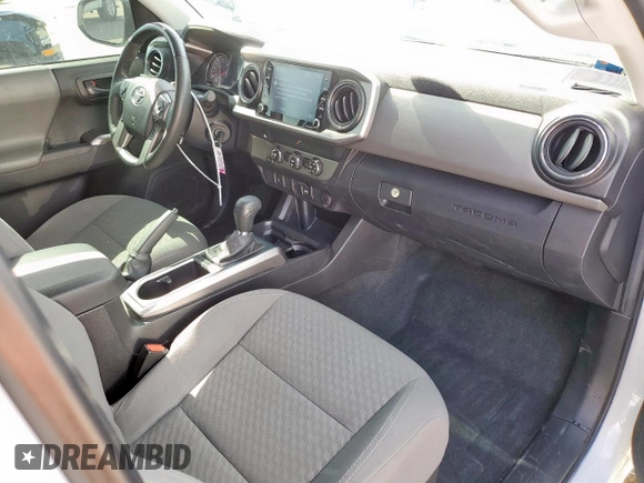 2022 Toyota Tacoma SR with VIN 3TYRX5GN7NT063798, listed as a Copart auction lot 57608435 with 31,115 mi miles and Salvage title. Bid and sale history available at DreamBid. Image 8.