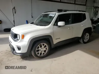 2020 Jeep Renegade Latitude z VIN ZACNJABB3LPL49642, wystawiony jako Copart lot #53517805 z przebiegiem 103 490 mil mil oraz Szkoda całkowita • Salvage title. Historia ofert i sprzedaży dostępna na DreamBid. Obrazek 1.