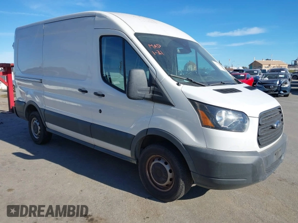 2018 Ford Transit with VIN 1FTYR1CM3JKA35165, listed as a IAAI auction lot 41481414 with 90,570 mi miles and . Bid and sale history available at DreamBid. Image 1.