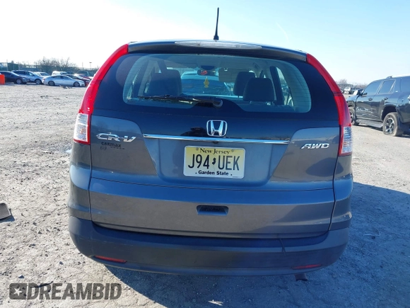 2013 Honda CR-V LX with VIN 2HKRM4H37DH627160, listed as a IAAI auction lot 41084839 with 107,560 mi miles and . Bid and sale history available at DreamBid. Image 16.