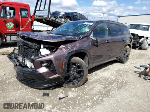 2024 Chevrolet Traverse AWD RS z VIN 1GNEVLKS1RJ198674, wystawiony jako Copart lot #52947305 z przebiegiem 10 550 mil mil oraz Szkoda całkowita • Salvage title. Historia ofert i sprzedaży dostępna na DreamBid. Obrazek 1.