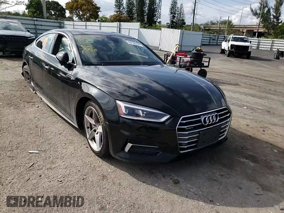 2018 Audi A5 Sportback Premium Plus with VIN WAUENCF58JA030061, listed as a Copart auction lot 46198094 with 130,852 mi miles. Bid and sale history available at carsss.com. Image 12.
