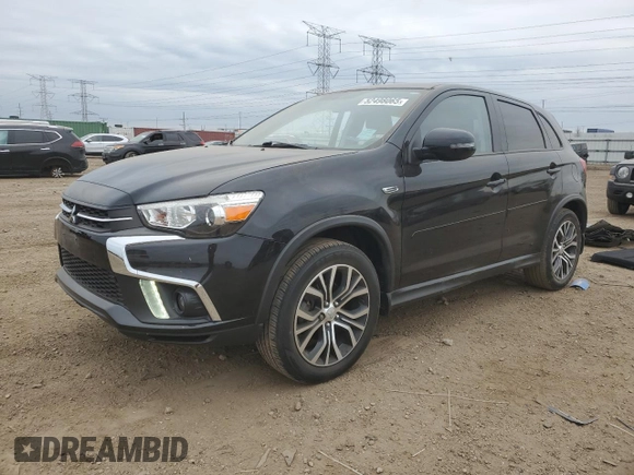 2018 Mitsubishi Outlander SE with VIN JA4AP3AW9JU018859, listed as a Copart auction lot 52498065 with 26,527 mi miles and Salvage title. Bid and sale history available at DreamBid. Image 1.