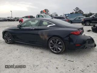 2022 Infiniti Q60 Red Sport 400 with VIN JN1FV7LL8NM680324, listed as a Copart auction lot 41792955 with 36,089 mi miles and Salvage title. Bid and sale history available at DreamBid. Image 2.