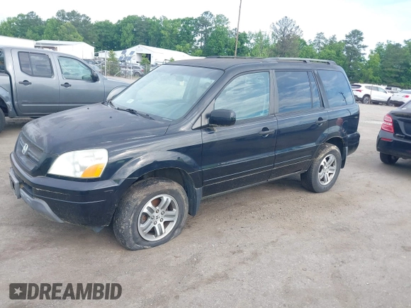 2004 Honda Pilot EX with VIN 5FNYF18574B008241, listed as a IAAI auction lot 42248581 with 267,334 mi miles and . Bid and sale history available at DreamBid. Image 2.