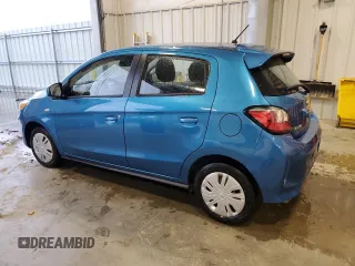 2023 Mitsubishi Mirage ES with VIN ML32AUHJ4PH001693, listed as a Copart auction lot 54313325 with 40,622 mi miles and Salvage title. Bid and sale history available at DreamBid. Image 2.