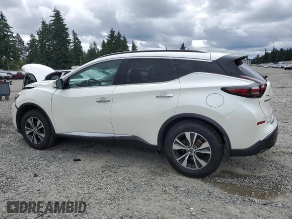 2023 Nissan Murano SV z VIN 5N1AZ2BJ7PC108793, wystawiony jako Copart lot #62601615 z przebiegiem 35 689 mil mil oraz Szkoda całkowita • Salvage title. Historia ofert i sprzedaży dostępna na DreamBid. Obrazek 2.