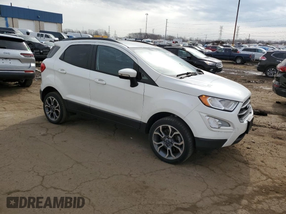 2018 Ford EcoSport SE with VIN MAJ6P1UL9JC238189, listed as a Copart auction lot 49892735 with 73,143 mi miles and Salvage Title. Bid and sale history available at carsss.com. Image 4.