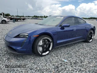 2020 Porsche Taycan 4S с VIN WP0AB2Y12LSA52507, выставлен на аукционе Copart как лот 66134965 с пробегом 32 980 миль миль и Чистый • Clean title. История ставок и продаж доступна на DreamBid. Изображение 1.