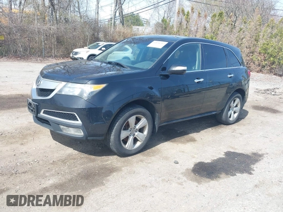 2012 Acura MDX Tech Pkg with VIN 2HNYD2H39CH525781, listed as a IAAI auction lot 42076717 with 179,563 mi miles. Bid and sale history available at carsss.com. Image 2.