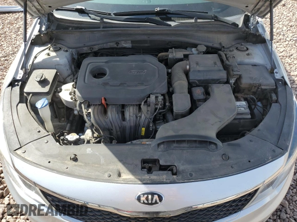 2018 Kia Optima LX with VIN 5XXGT4L33JG234247, listed as a Copart auction lot 51305975 with 124,071 mi miles and Salvage Title. Bid and sale history available at carsss.com. Image 12.